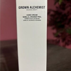Grown Alchemist Hand Cream! Orange Vanilla Scented New never opened
